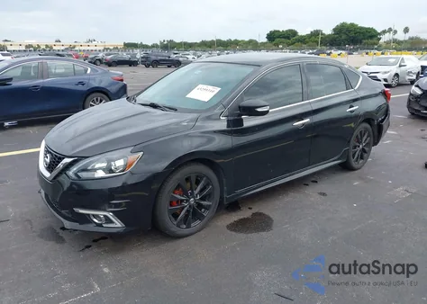 2018 Nissan Sentra Sr из США, поврежденный, VIN 3N1AB7AP3JY263886